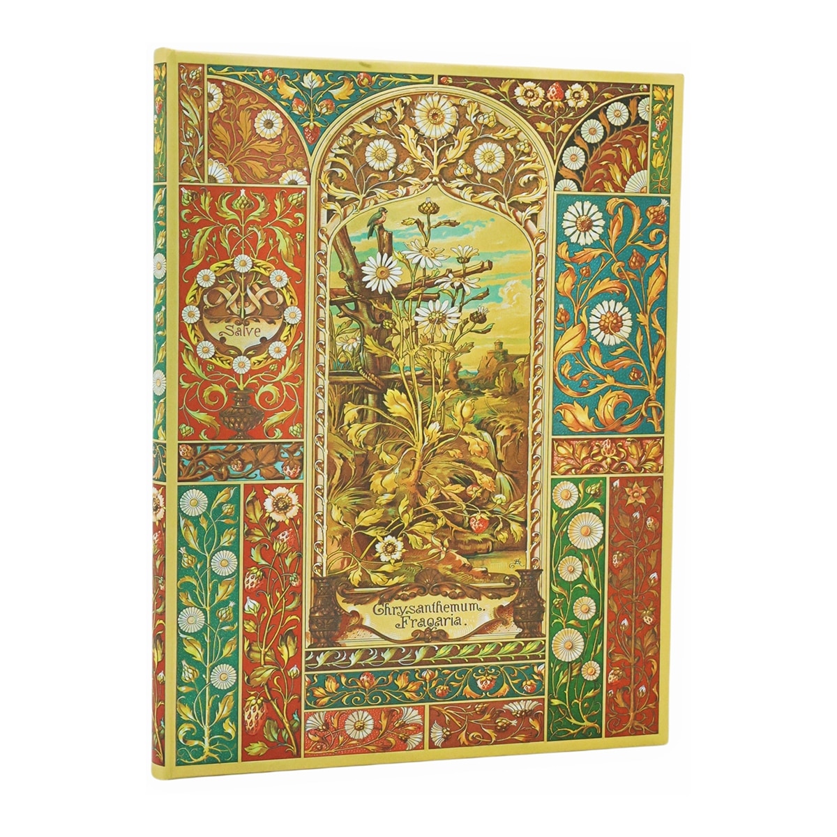 Libreta Fragaria vienesa Ultra (230x175mm) lisa de 144 páginas cierre con banda elástica Paperblanks multicolor 1