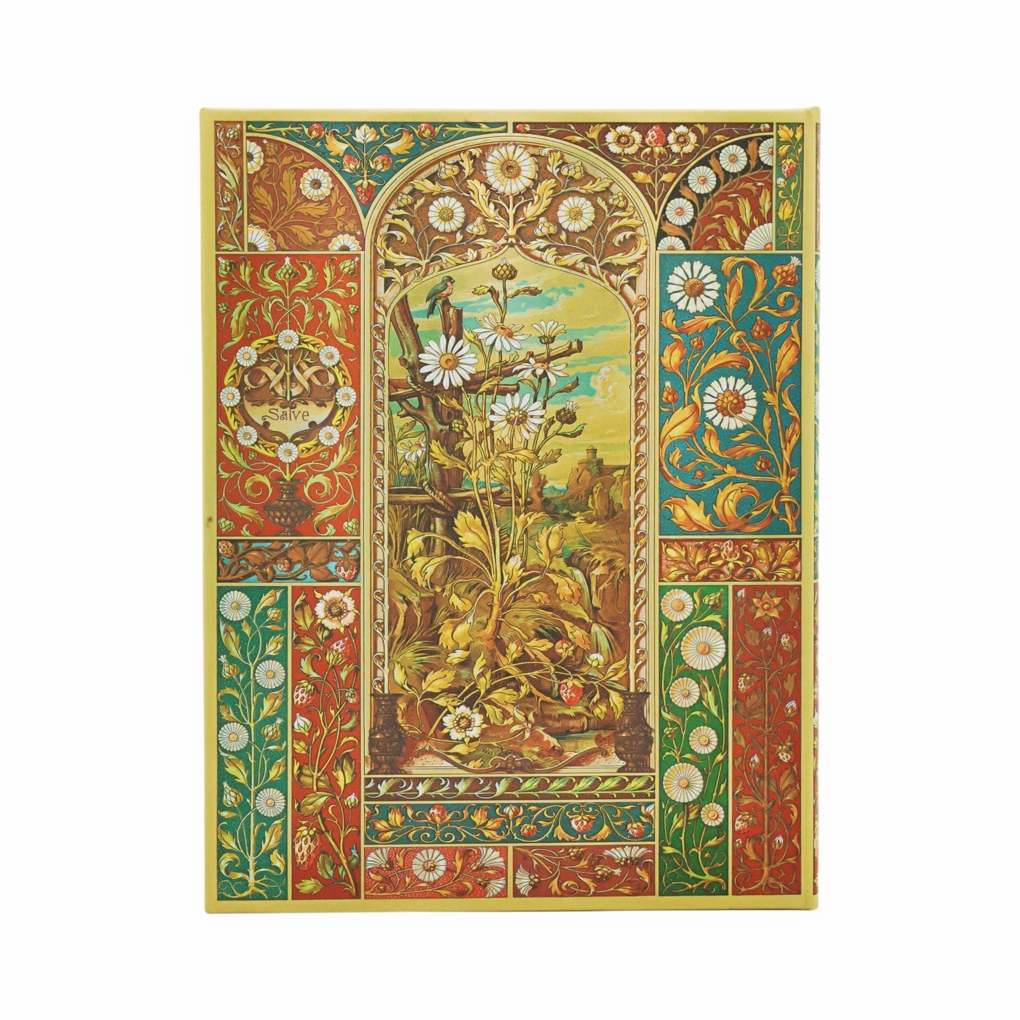 Libreta Fragaria vienesa Ultra (230x175mm) lisa de 144 páginas cierre con banda elástica Paperblanks multicolor 3