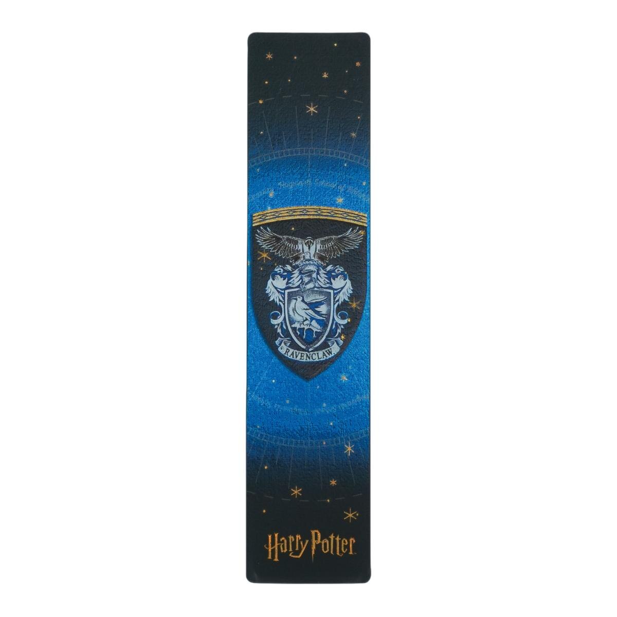 Marcapáginas Ravenclaw (40x185mm) con distintos estampados en cada lado Paperblanks azul Azul-2