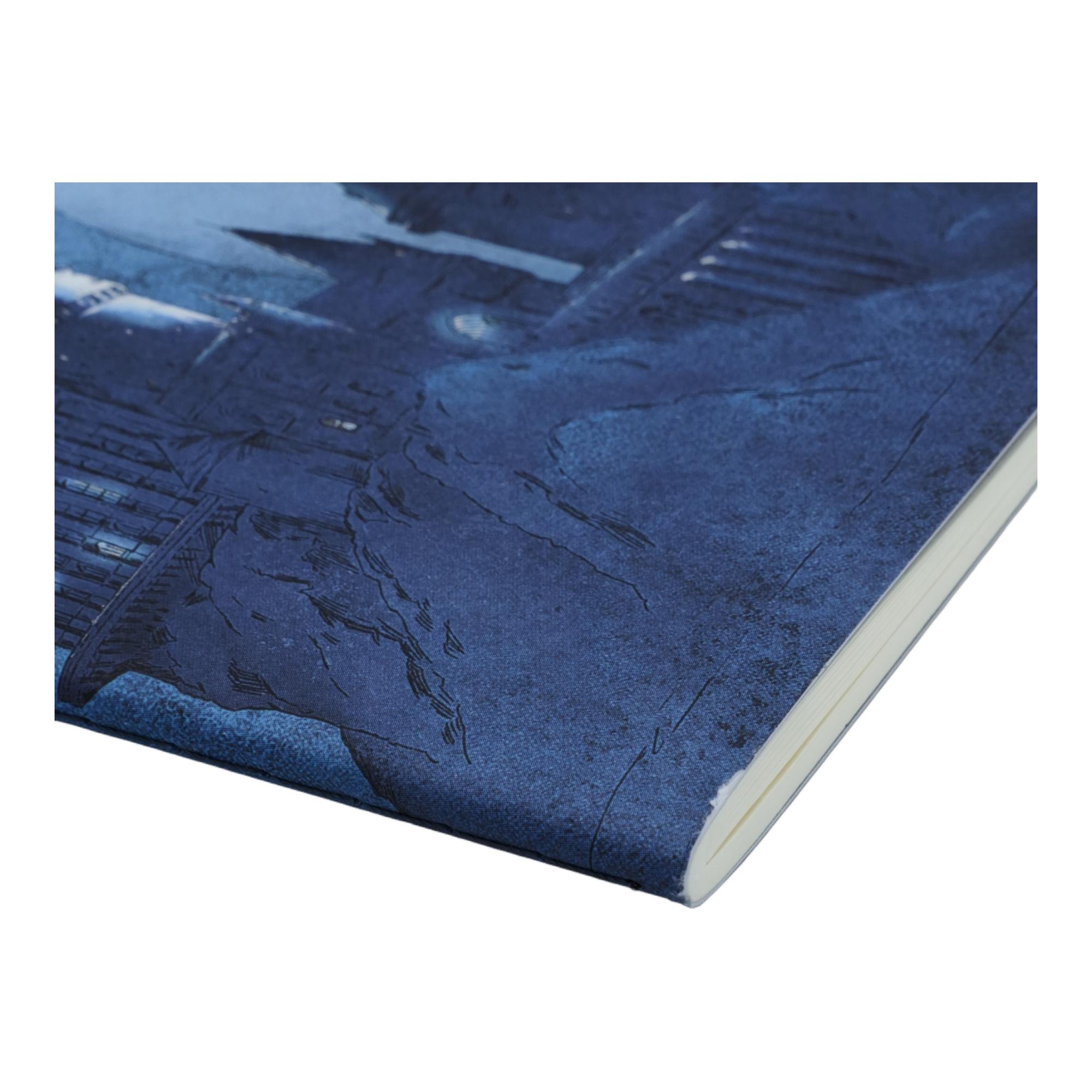 Imagen 2 de Libreta Cahier Harry Potter Rumbo a Hogwarts A5 (210x148mm) Lisa de 80 páginas tapas flexibles Paperblanks azul Azul