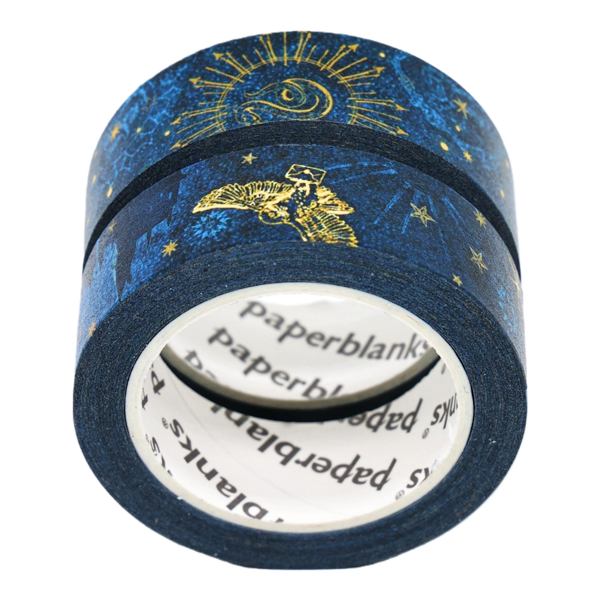 Imagen 3 de Pack 2 rollos de washi tape Harry Potter Leyendas de Hogwarts (1ud. por estampado (15mmx10m)) Paperblanks Multicolor