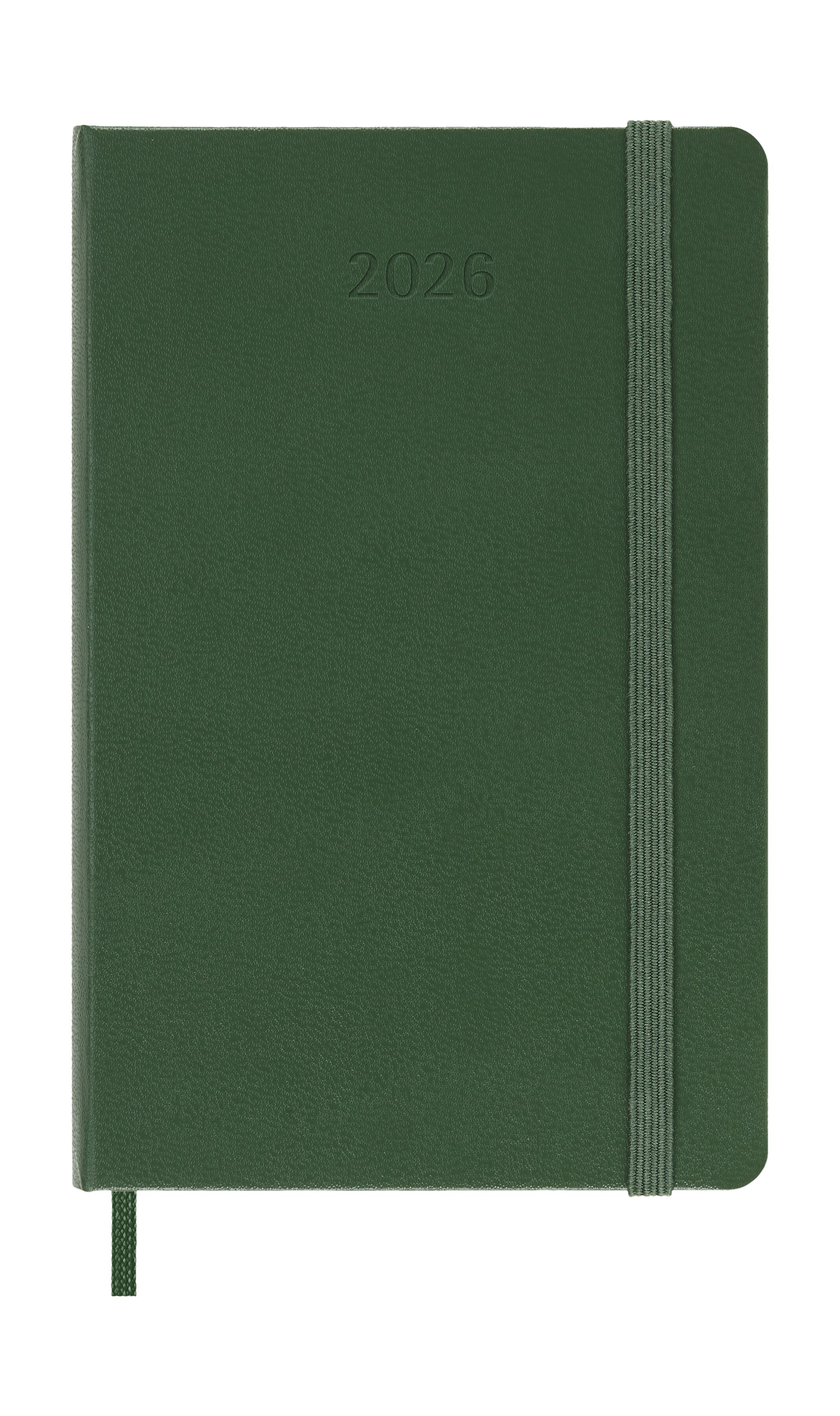 Agenda Diária 12 Meses 2026 A6 Verde Myrtle 2