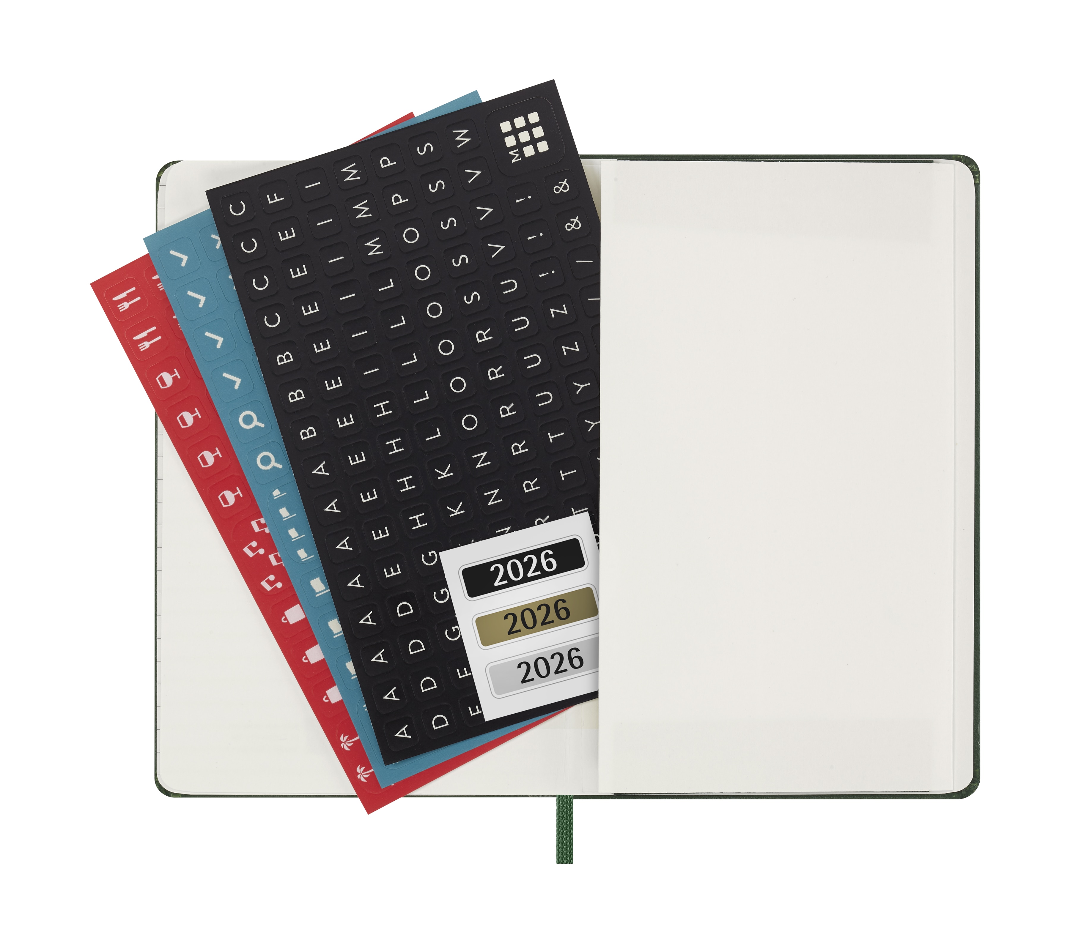 Agenda Diária 12 Meses 2026 A6 Verde Myrtle 6
