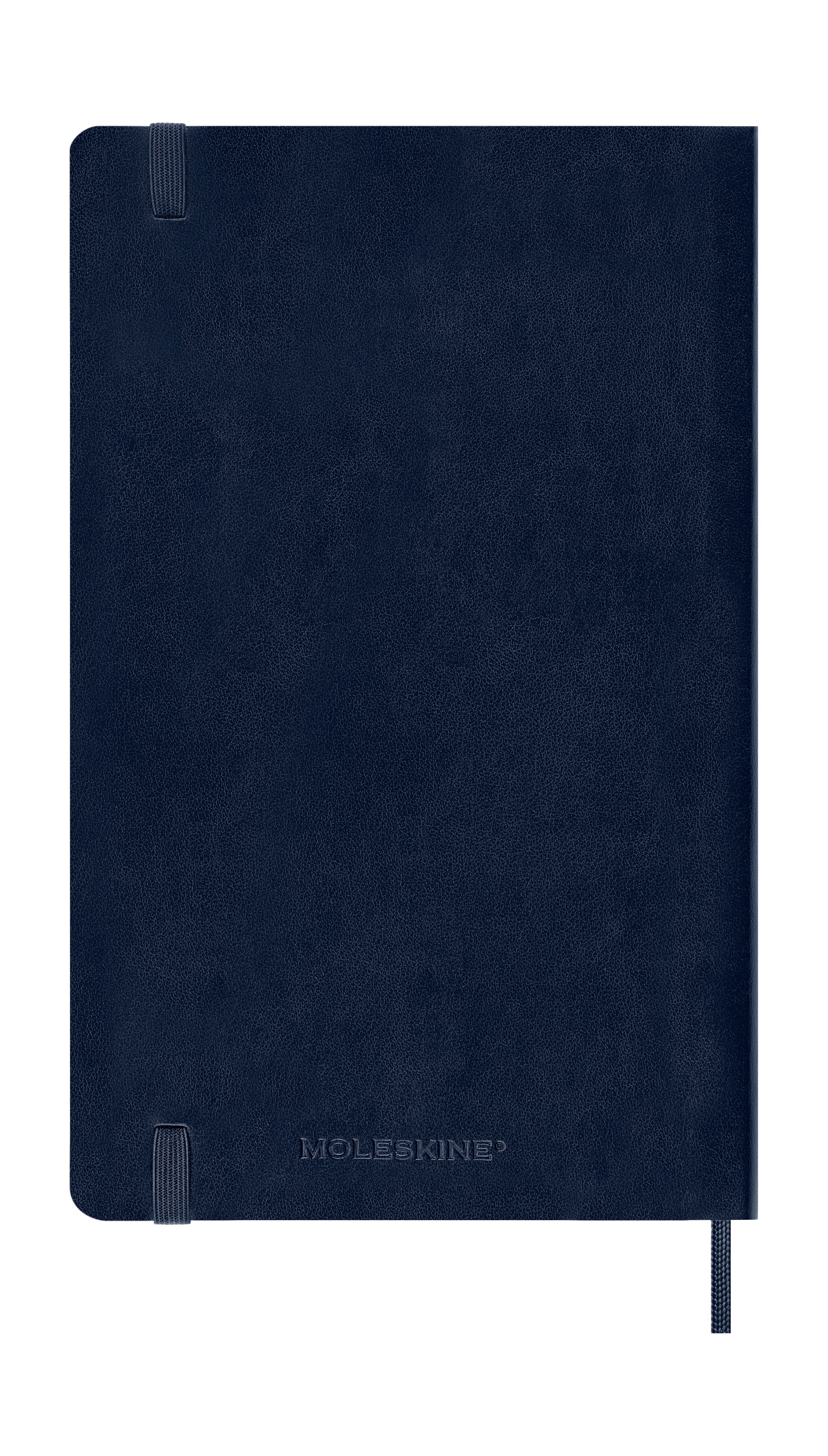 Agenda  Diária Grande  2026 Moleskine Azul Zafiro Capa Mole 7
