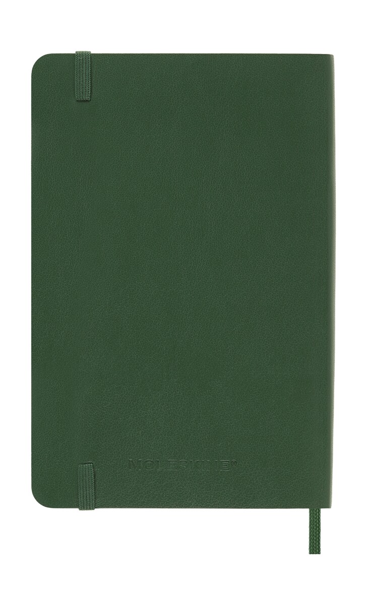 Agenda Diária 12 Meses 2026 Moleskine A6 Soft Verde Myrtle 7