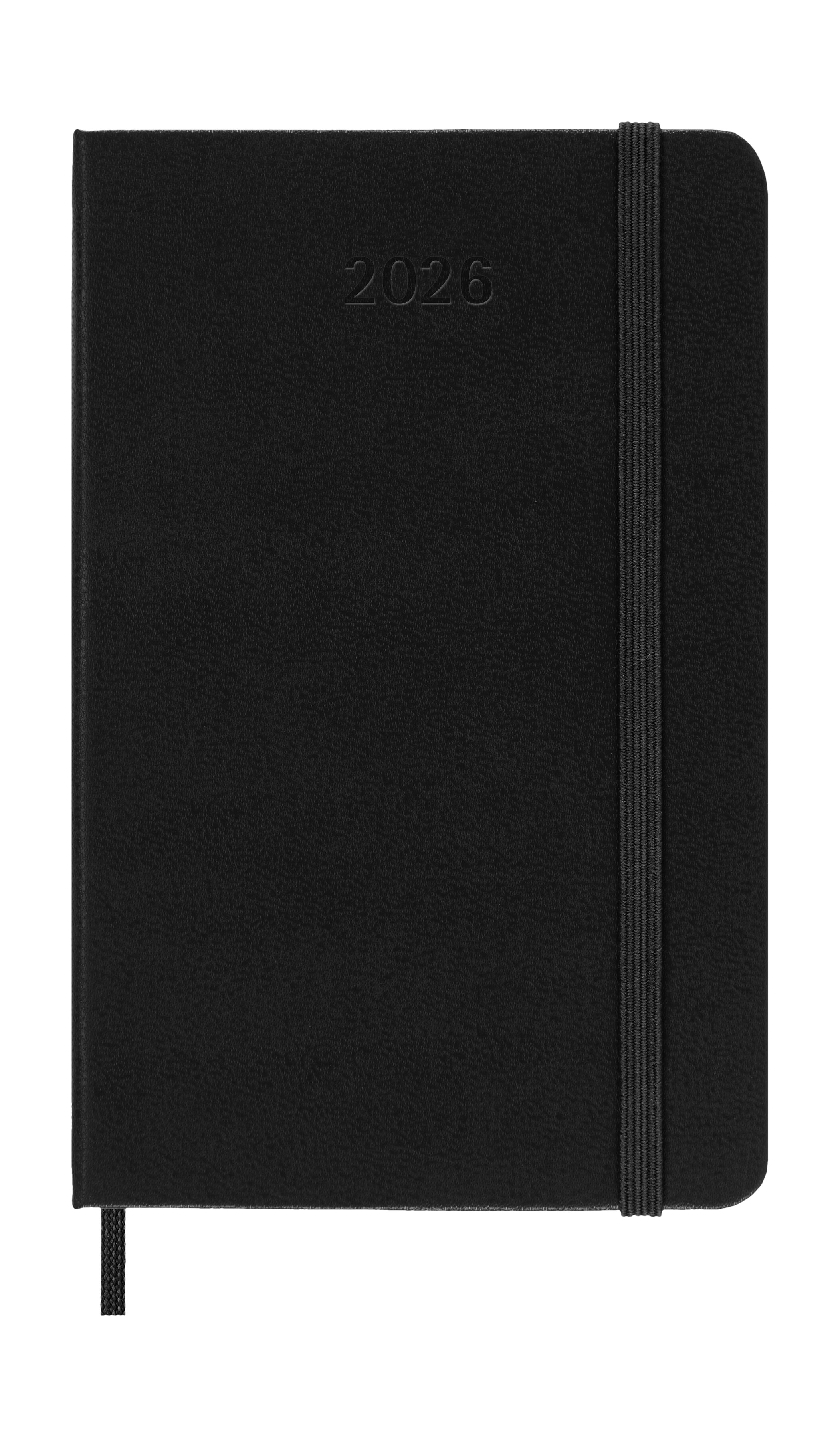 Agenda 2026 Semanal de Bolso Moleskine 2026  Preta Capa Mole 2