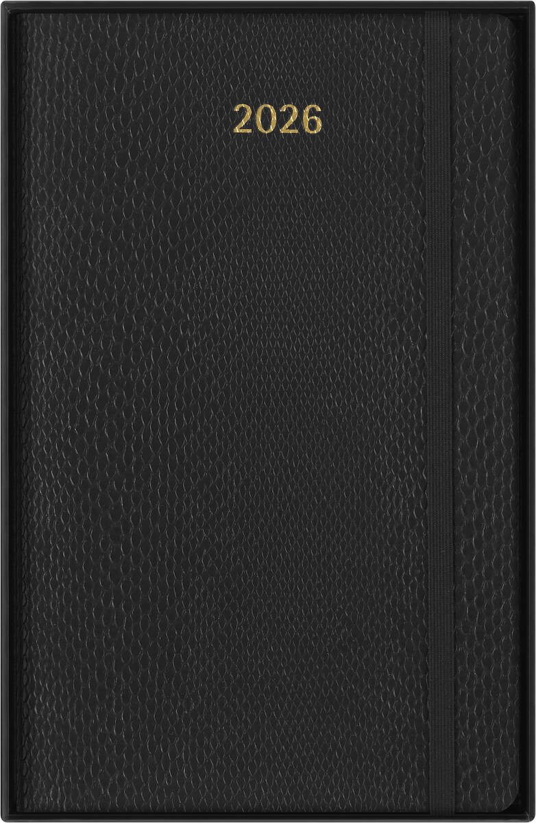 Agenda Moleskine 2026 Semanal Precious & Ethical Grande Preta Capa Mole com Caixa 7