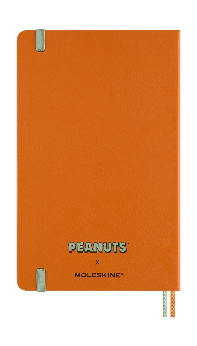 Agenda large 2026 semana vista tapa dura Moleskine edición limitada Peanuts Moleskine naranja en inglés 7