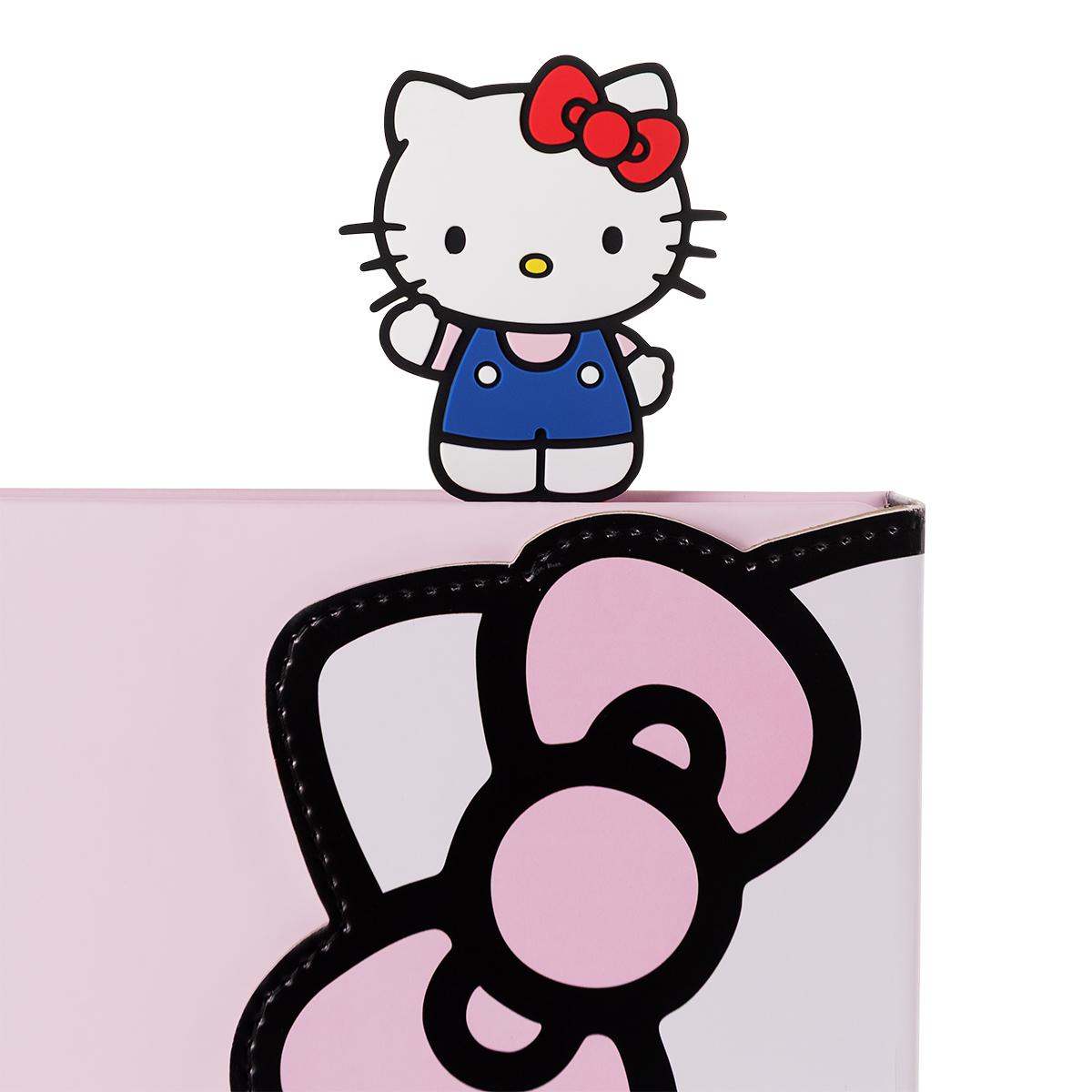 Paper cliip jumbo x 1 HELLO KITTY Mooving Paper Rosa-3