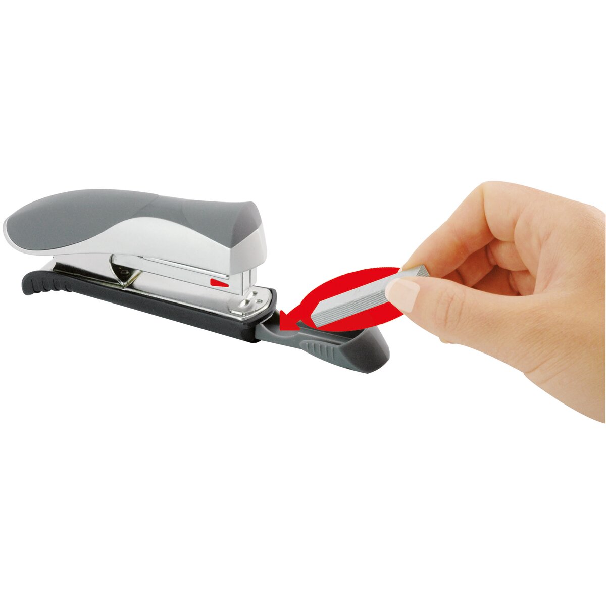 Grapadora Ergologic Half Strip + 400 Grapas Maped 4