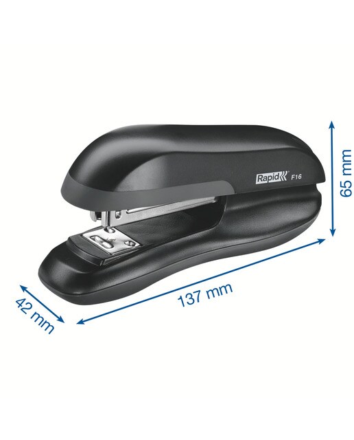 Agrafador Mod. F16 (Blister) - Preto Preto-5