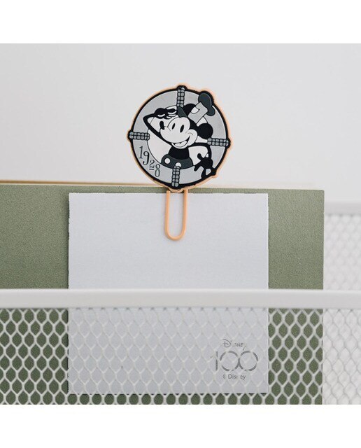 Conjunto de Clipes com Tampa Disney Mickey - Preto Preto / Bege-7
