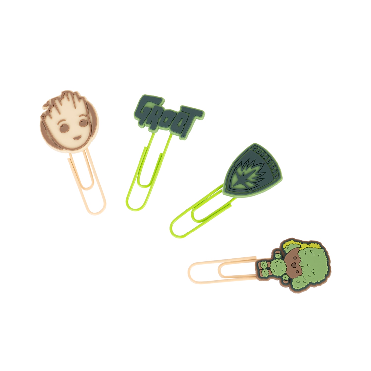 Set de clips con topper Marvel Groot Erik verde Verde / Marrón-2