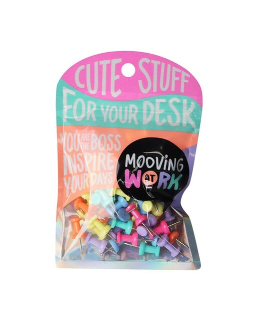 50 push pins Mooving Transparente-1