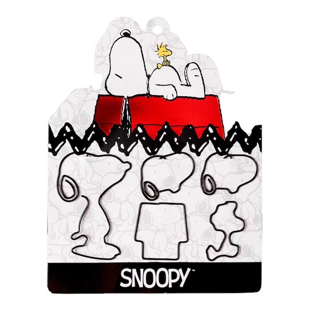 Imagen 0 de Paper clips con forma x6 Snoopy Mooving
