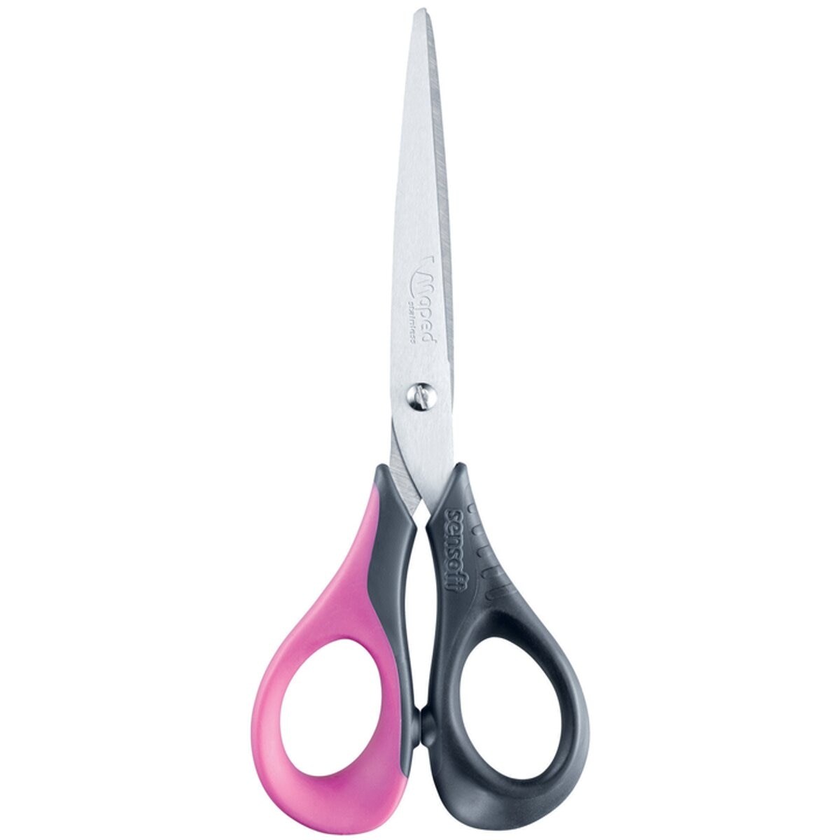 Tijeras Sensoft de 16CM Asimétricas con Agarre Ergonómico y Anillas Flexibles Maped Colores Surtidos Surtido-2