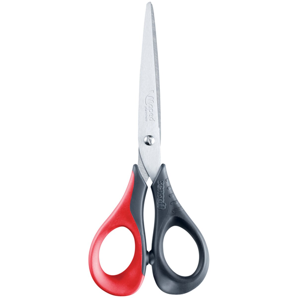 Tijeras Sensoft de 16CM Asimétricas con Agarre Ergonómico y Anillas Flexibles Maped Colores Surtidos Surtido-4