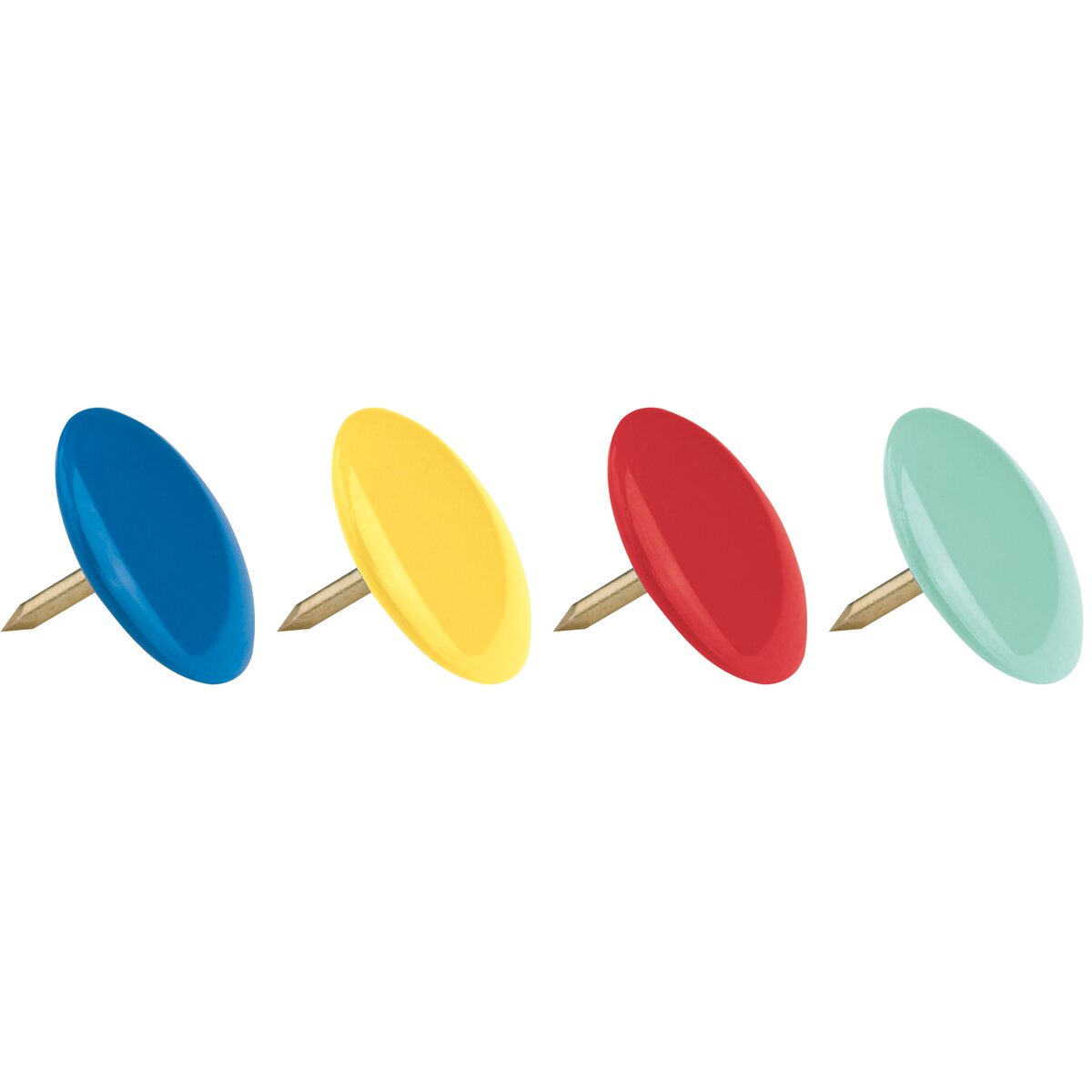 Caja de Plástico 100 Chinchetas Acero Plastificado Maped Colores Surtidos 3