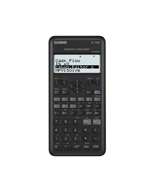 Calculadora Financiera FC-100V Casio 1