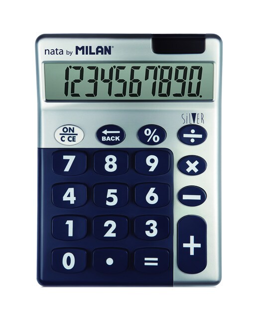 Imagem 0 de Calculadora Silver Milan Azul