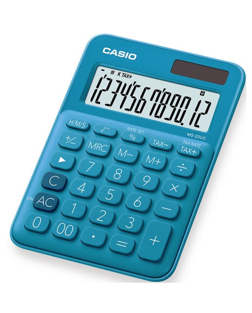 Calculadora de mesa MS-20UC azul Azul-1