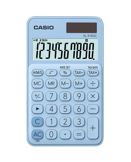 Calculadora de bolso SL-310UC azul-claro Azul-claro-1