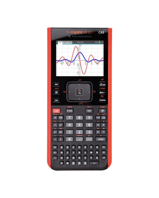 Imagem 0 de Calculadora gráfica TI Nspire CXII-T CAS Texas Instruments preta