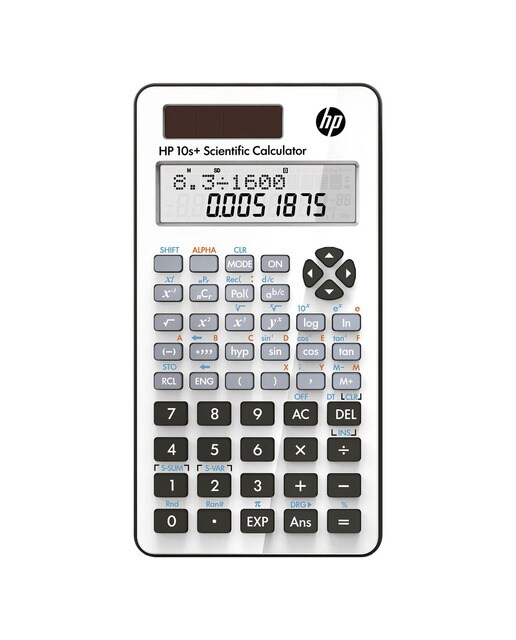 Imagem 0 de Calculadora Científica 10s+ Solar - Branco/Preto