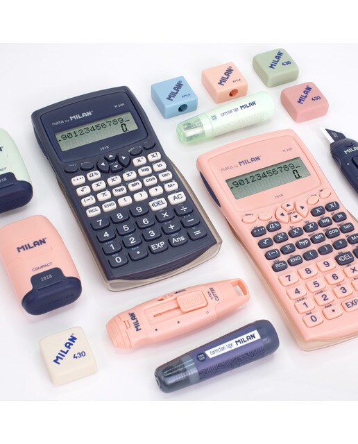 Calculadora Científica m240 Serie 1918 MILAN - Rosa Rosa-4