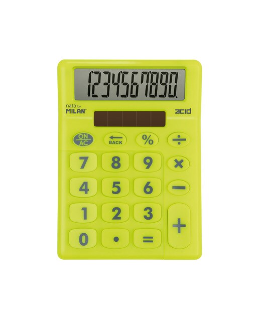 Calculadora de mesa 10 dígitos Acid MILAN cores sortidas Sortido-4