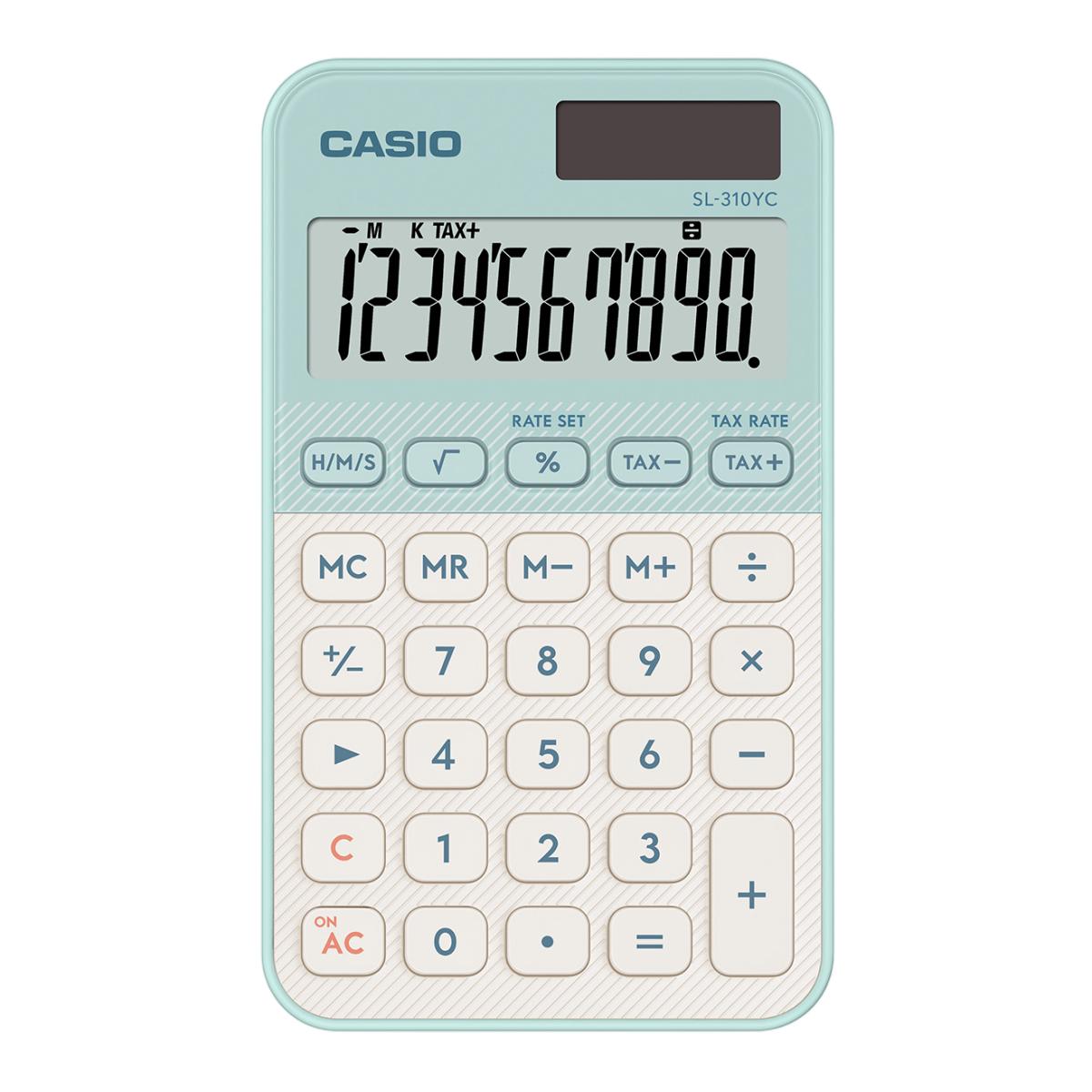 Imagen 0 de Calculadora de bolsillo SL-310YC-LG Casio