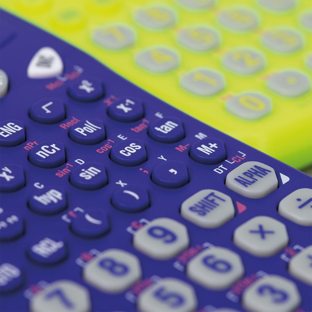 Calculadora Científica M228 Serie Acid - Azul Azul-5