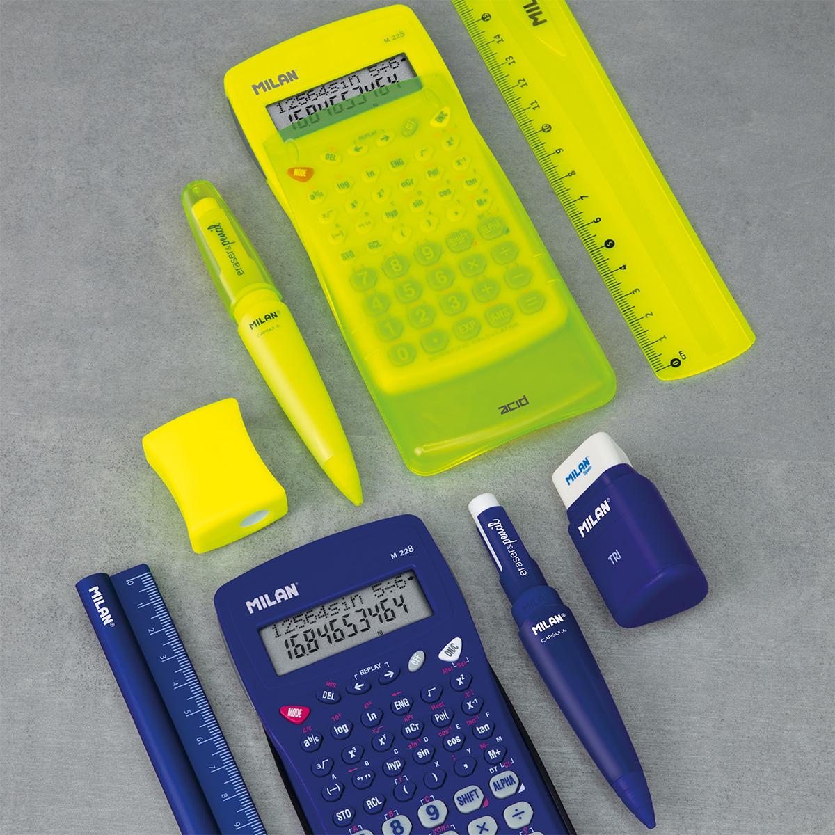 Calculadora Científica M228 Serie Acid - Amarelo Amarelo-6