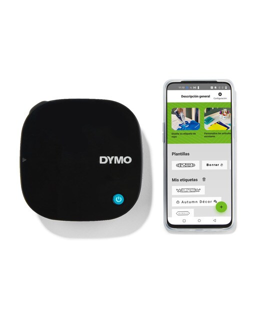 Etiquetadora Dymo Letratag LT200B Bluetooth - Preto Preto-2