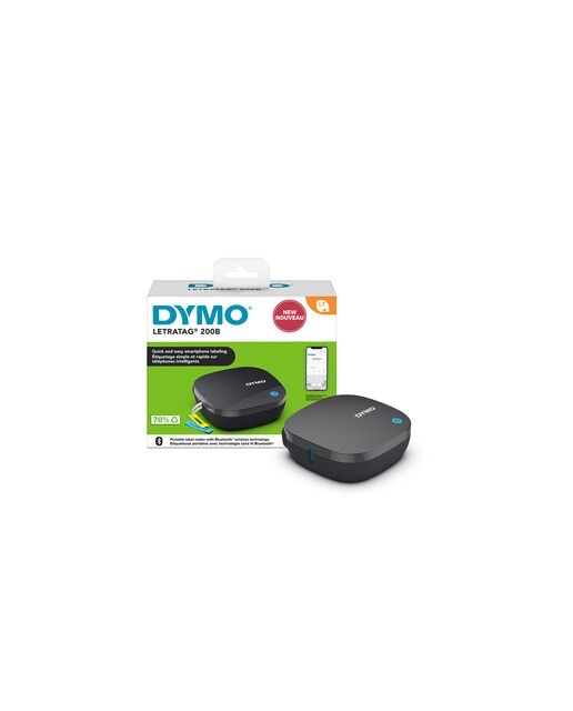 Etiquetadora Dymo Letratag LT200B Bluetooth - Preto Preto-4