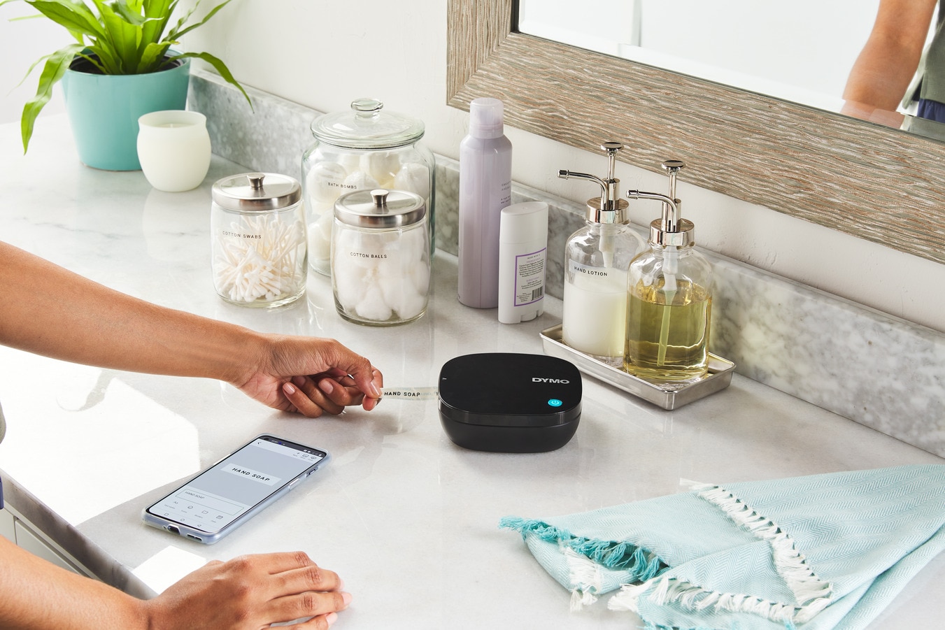 Etiquetadora Dymo Letratag LT200B Bluetooth - Preto Preto-8
