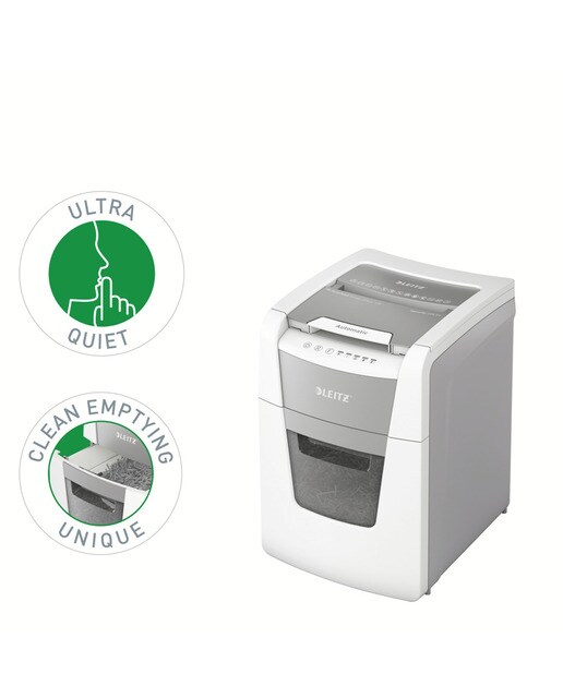Destruidora de Papel IQ Auto+ para Escritório Pequeno 100 P4, Alimentação Automática - Branco 2