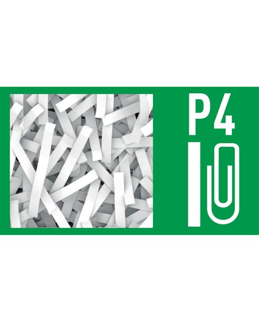 Destruidora de Papel IQ Auto+ para Escritório Pequeno 100 P4, Alimentação Automática - Branco 8