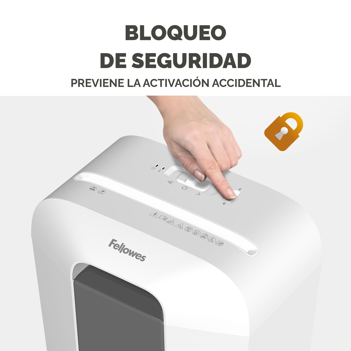 Destructora Trituradora LX 25 Fellowes blanca Blanco-6