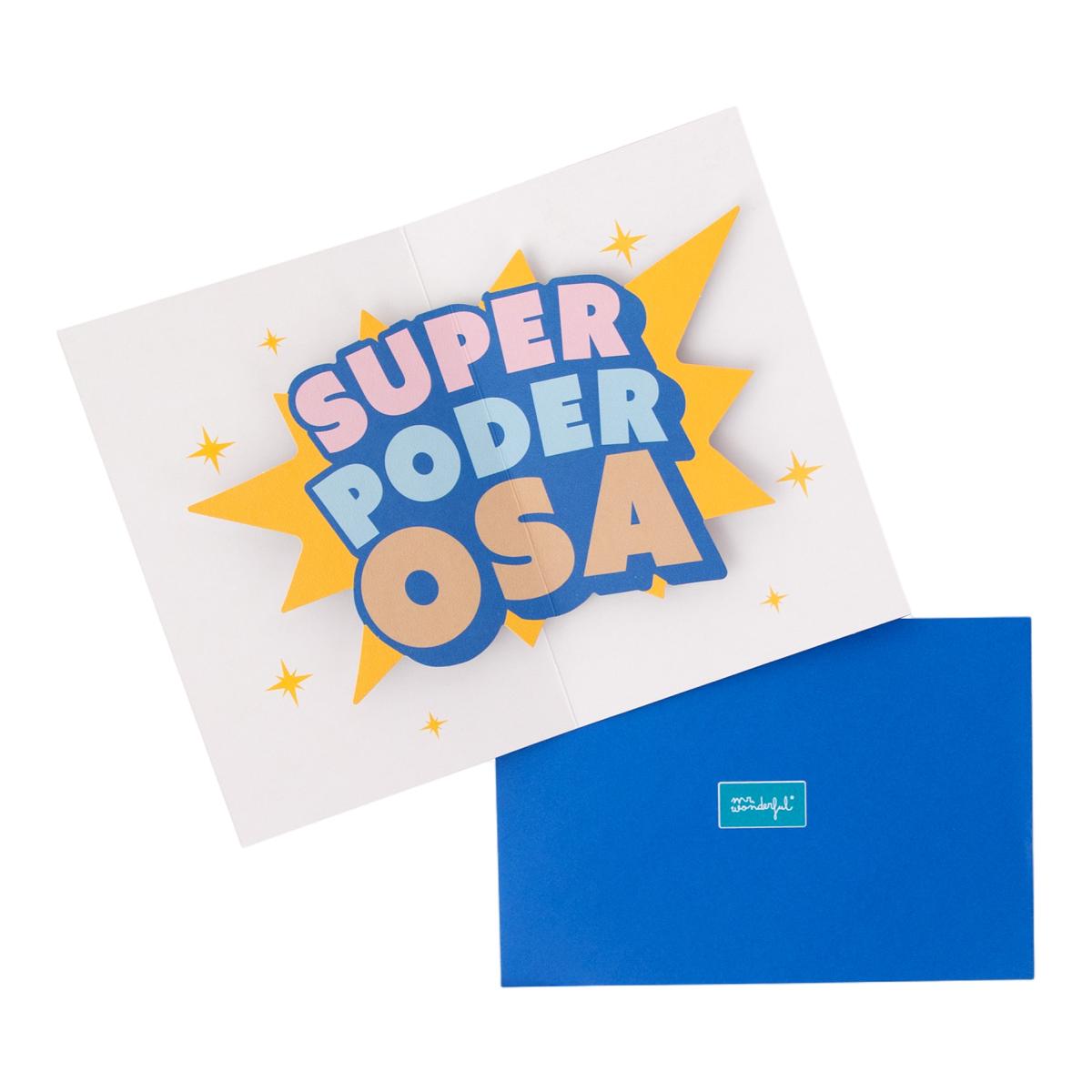Imagen 4 de Postal Mr Wonderful Mamá, eres SUPERPODEROSA Multicolor