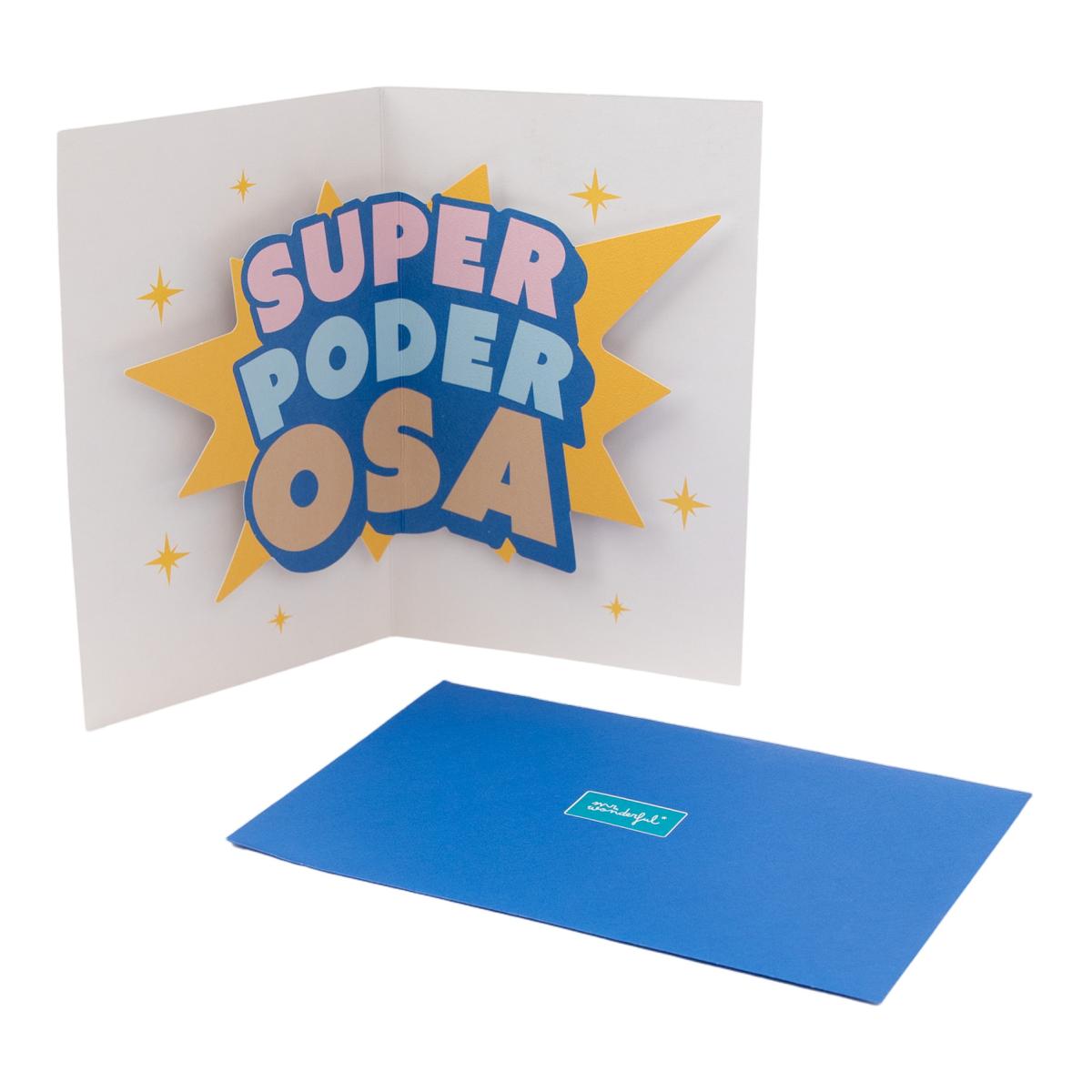 Imagen 5 de Postal Mr Wonderful Mamá, eres SUPERPODEROSA Multicolor
