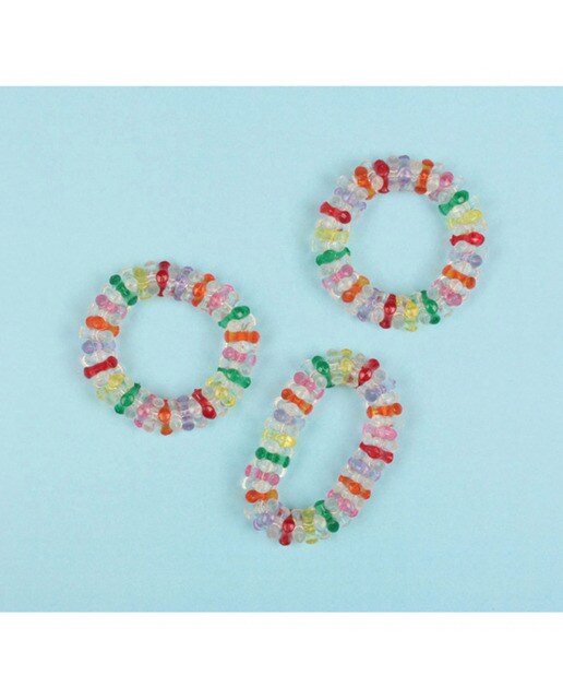 Pack de 8 Pulseras Colores Plástico 6,8 X 1 Cm Liragram 1