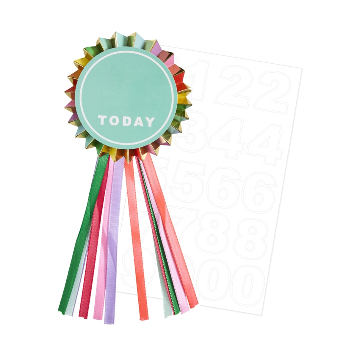 Imagen 0 de Insignia cumpleaños personalizable 19x10cm Liragram multicolor