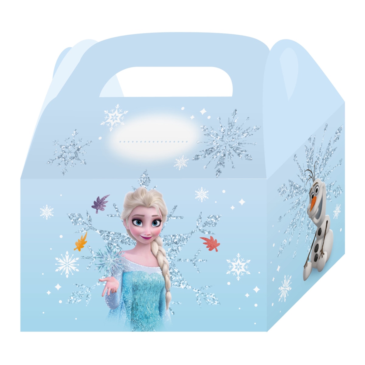 Imagen 0 de Caja papel fsc 15,7x9x16,5cm Frozen Liragram azul