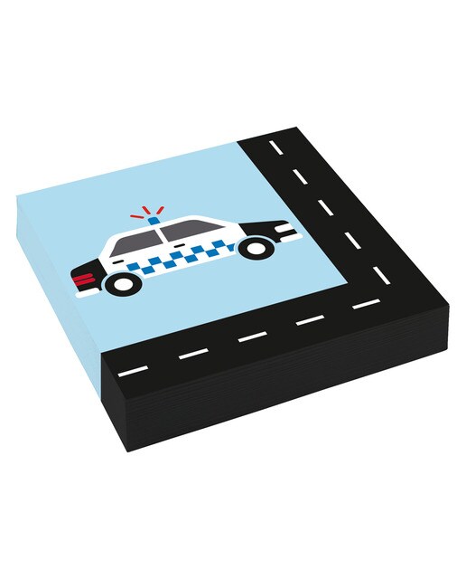 Imagen 0 de Pack de 20 Servilletas En La Carretera De 33 X 33 Cm Liragram