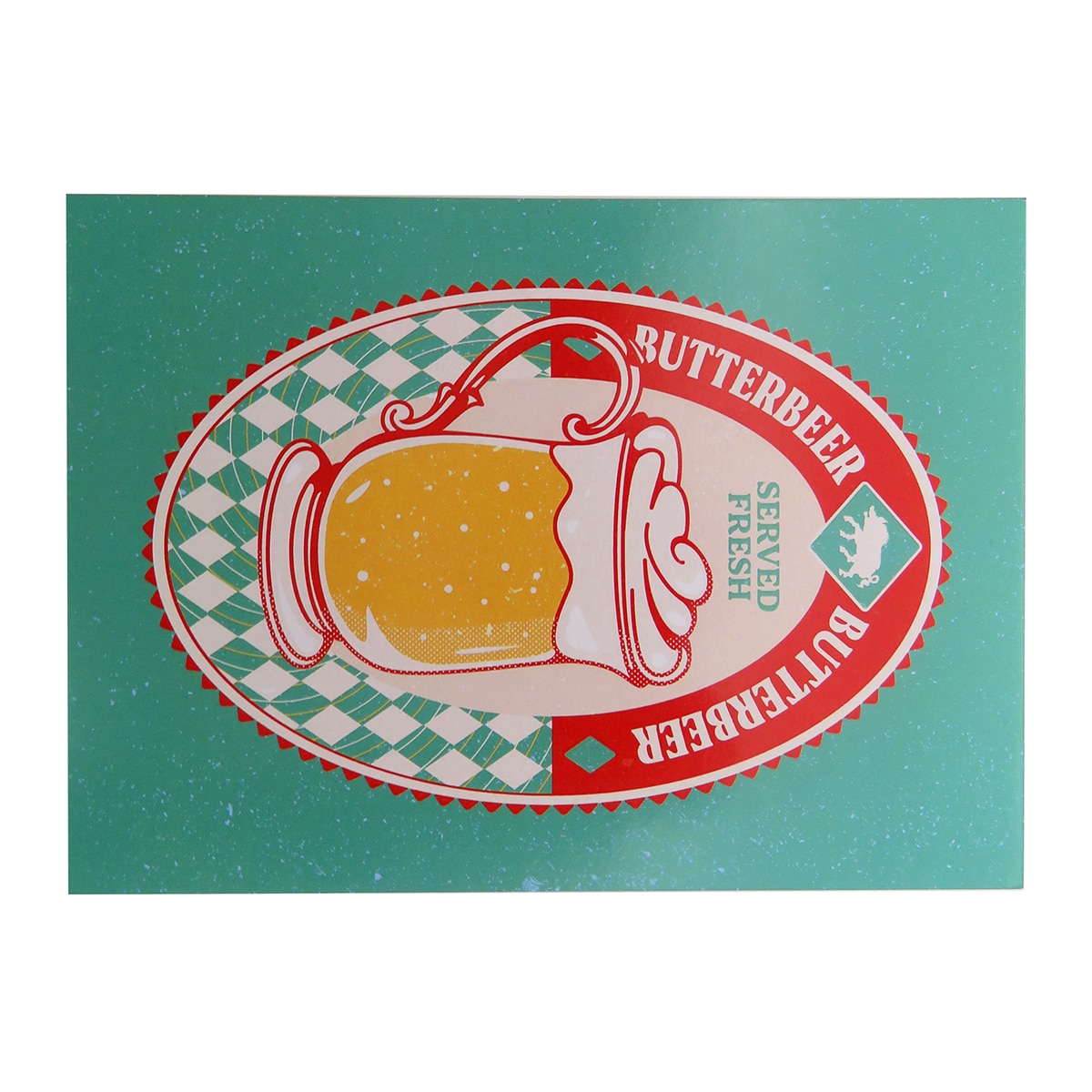 Imagen 0 de Postal Butterbeer jarra verde Harry Potter CyP Brands verde multicolor