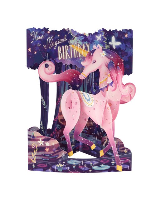 Imagem 0 de Cartão Swing Cards Aniversário Mágico Inglês - Rosa