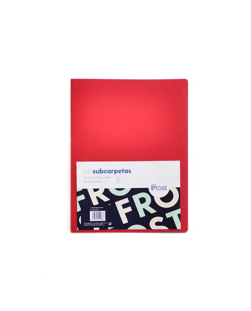 Imagen 0 de 25 Subcarpetas FROST A4