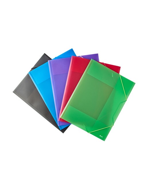 Pack de 5 Pastas de Elásticos com Abas Frost Multicolor 1
