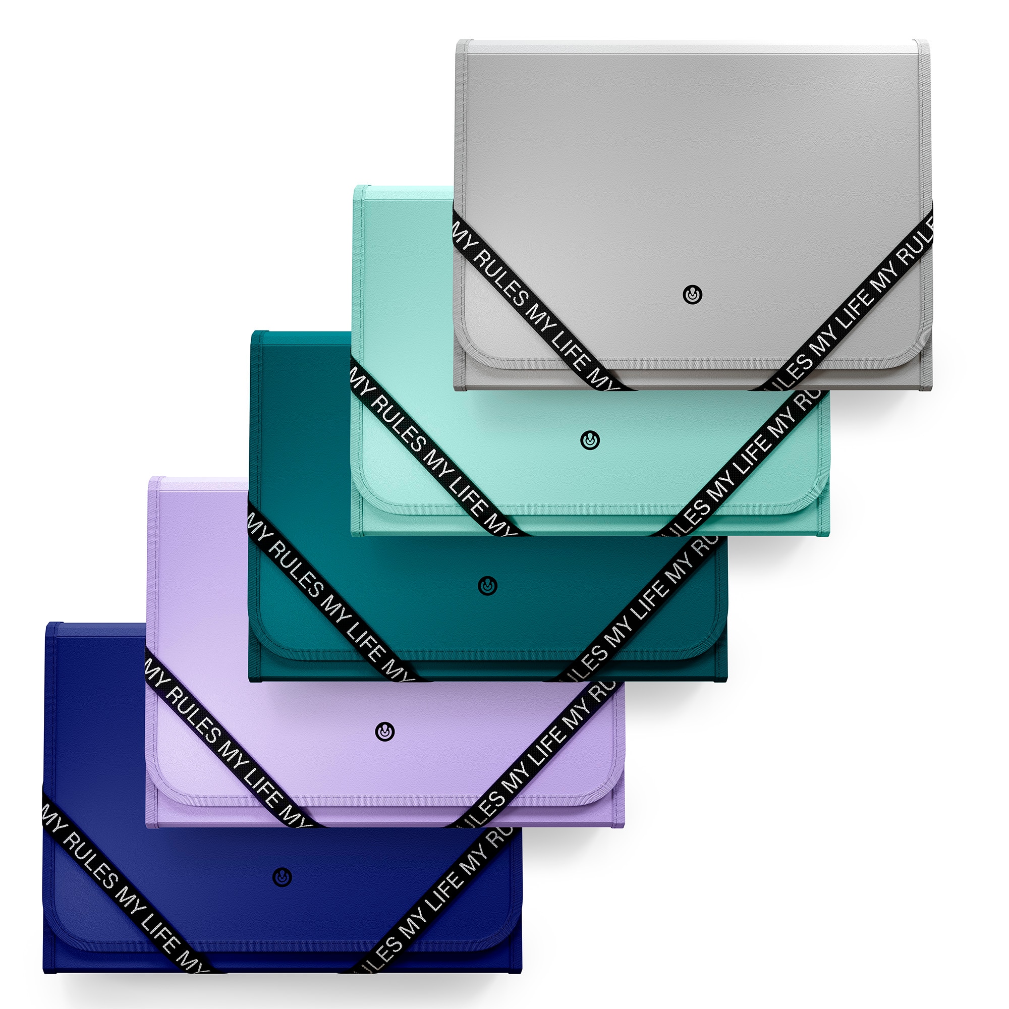 Imagem 0 de Pasta Arquivadora com Elasticos PP My Rules 13 Departamentos Carchivo - Modelos Sortidos Envio Aleatório